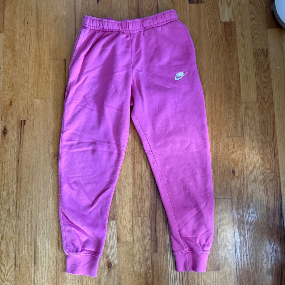 Nike Club Fleece Joggers Mens S Pinksicle Pink Sweatpants BV2671-684